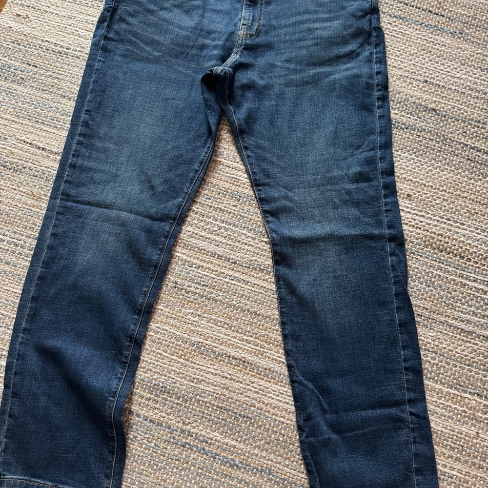 Lucky Brand Men's Dark Blue Straight Jeans